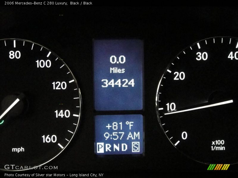 Black / Black 2006 Mercedes-Benz C 280 Luxury