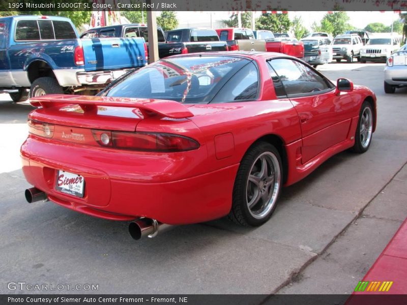 Caracas Red / Black 1995 Mitsubishi 3000GT SL Coupe
