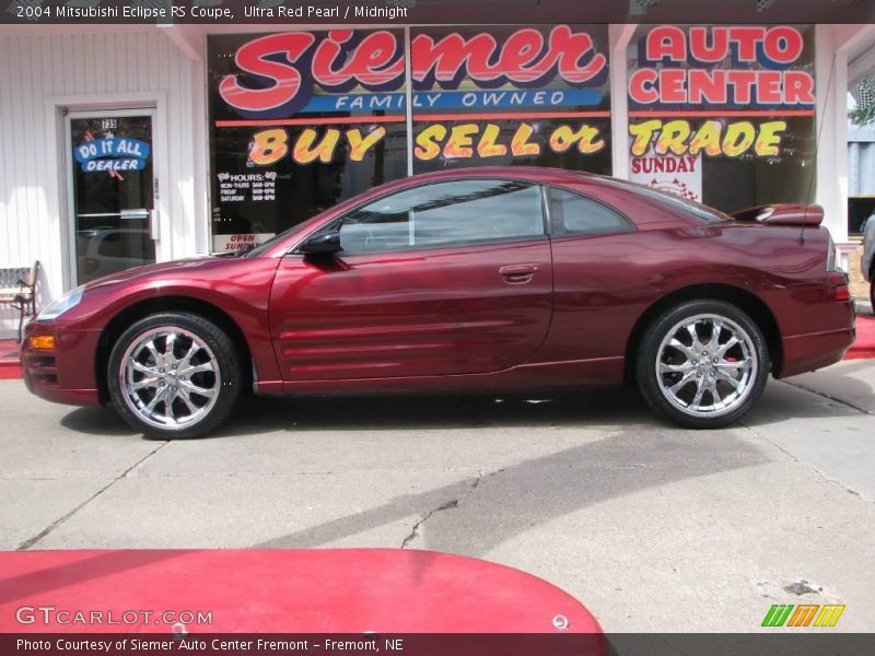 Ultra Red Pearl / Midnight 2004 Mitsubishi Eclipse RS Coupe