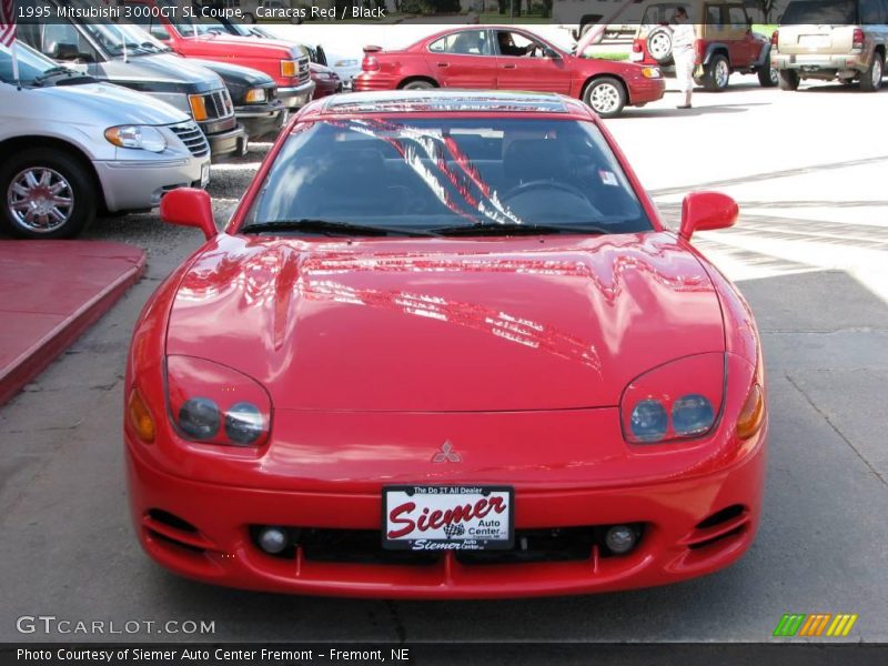 Caracas Red / Black 1995 Mitsubishi 3000GT SL Coupe