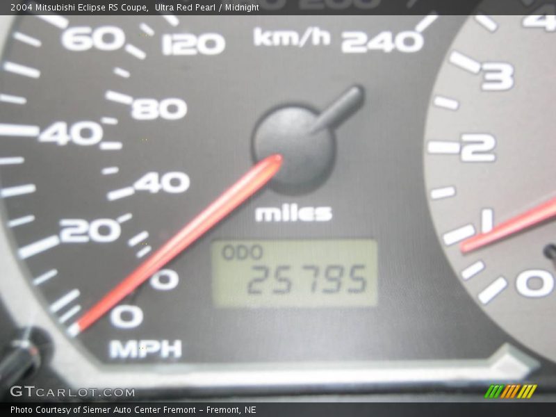 Ultra Red Pearl / Midnight 2004 Mitsubishi Eclipse RS Coupe