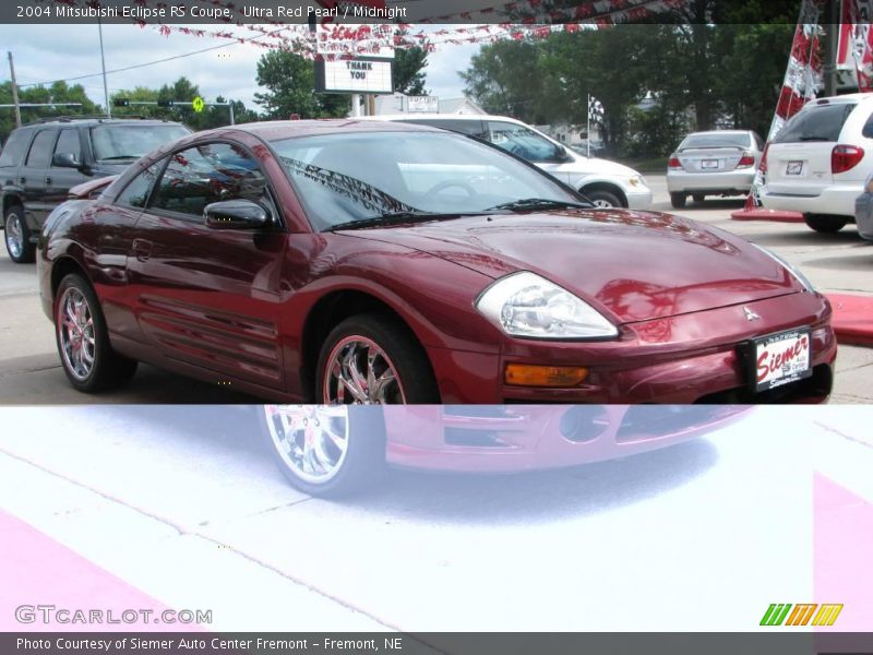 Ultra Red Pearl / Midnight 2004 Mitsubishi Eclipse RS Coupe