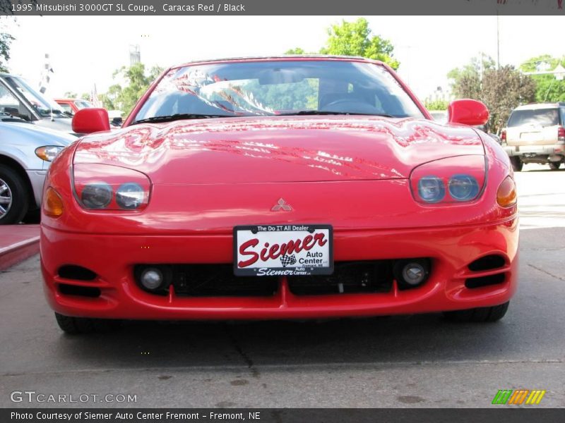 Caracas Red / Black 1995 Mitsubishi 3000GT SL Coupe