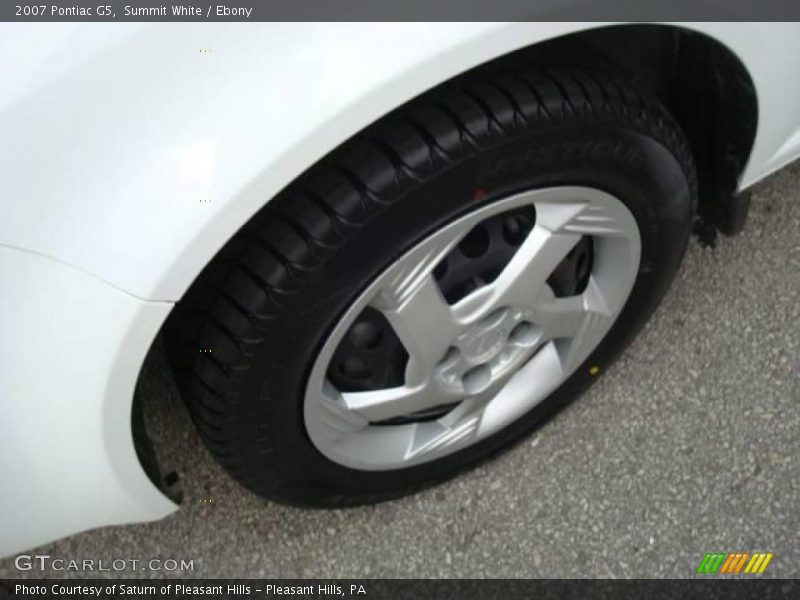 Summit White / Ebony 2007 Pontiac G5