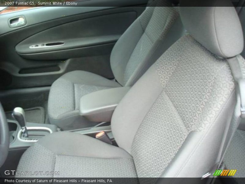 Summit White / Ebony 2007 Pontiac G5