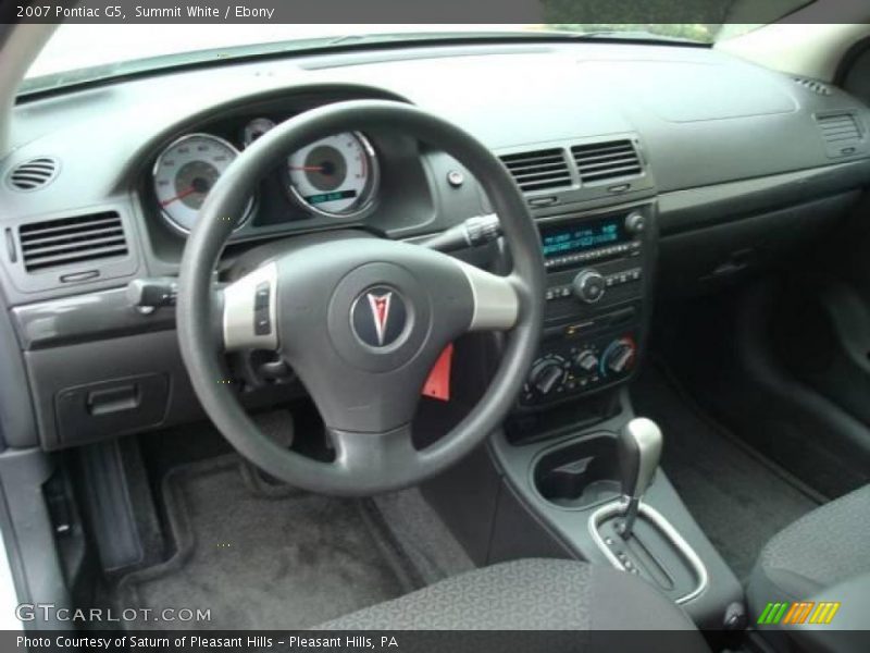 Summit White / Ebony 2007 Pontiac G5