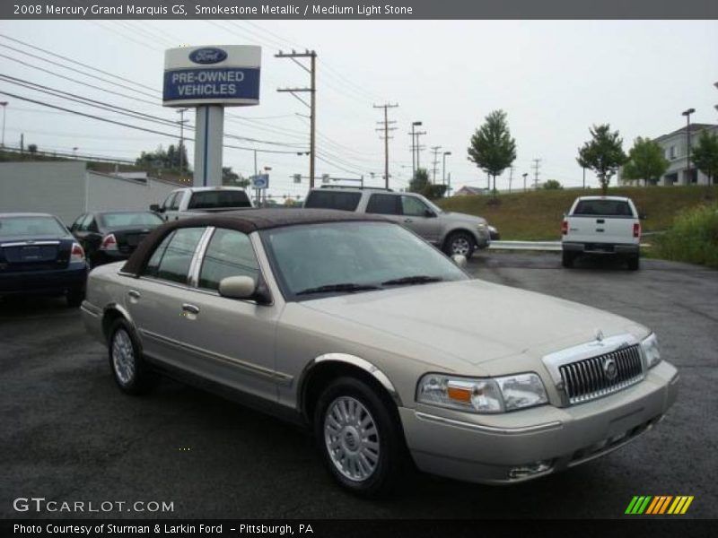 Smokestone Metallic / Medium Light Stone 2008 Mercury Grand Marquis GS
