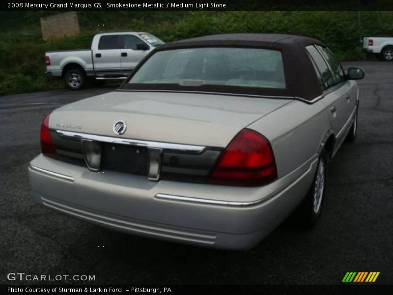 Smokestone Metallic / Medium Light Stone 2008 Mercury Grand Marquis GS
