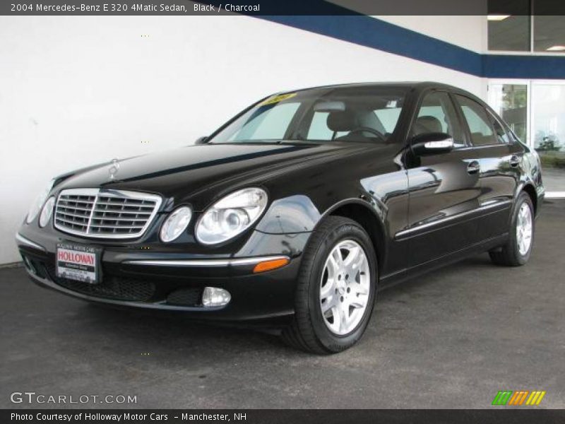 Black / Charcoal 2004 Mercedes-Benz E 320 4Matic Sedan