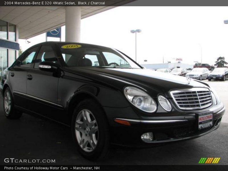 Black / Charcoal 2004 Mercedes-Benz E 320 4Matic Sedan