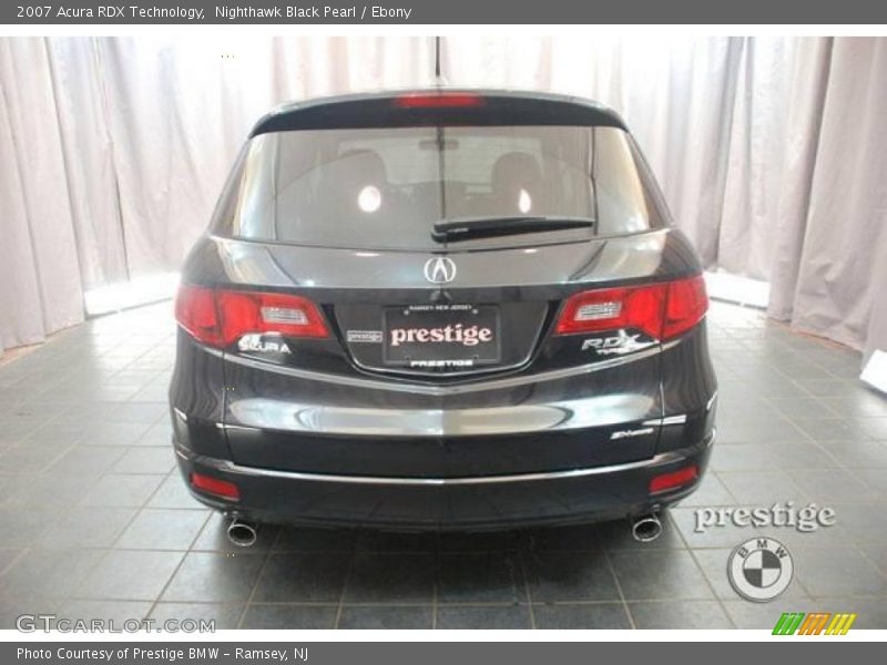 Nighthawk Black Pearl / Ebony 2007 Acura RDX Technology