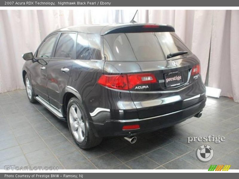Nighthawk Black Pearl / Ebony 2007 Acura RDX Technology