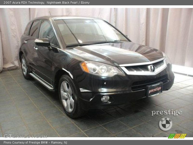 Nighthawk Black Pearl / Ebony 2007 Acura RDX Technology