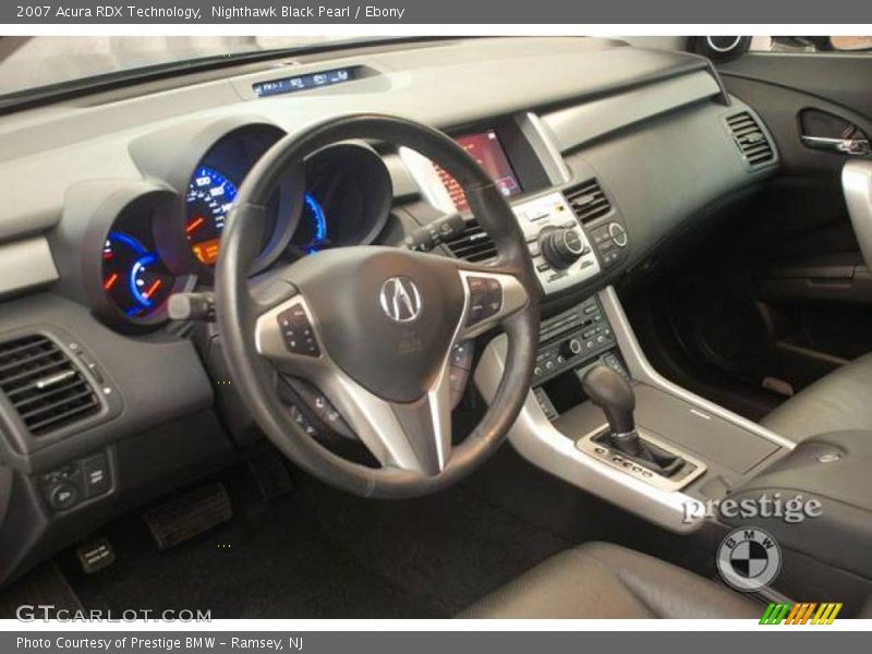 Nighthawk Black Pearl / Ebony 2007 Acura RDX Technology