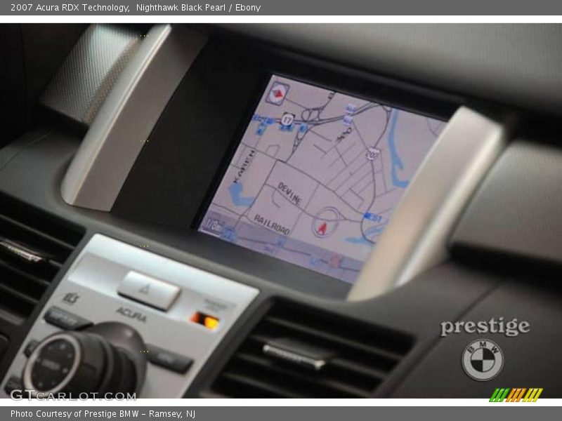 Nighthawk Black Pearl / Ebony 2007 Acura RDX Technology