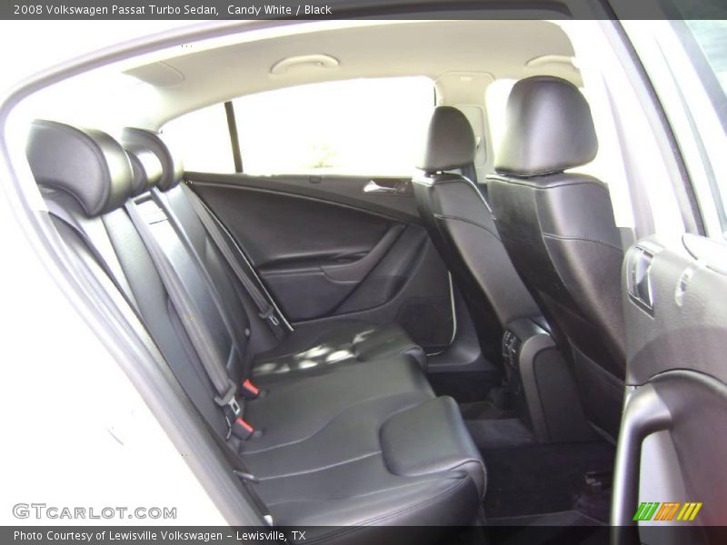 Candy White / Black 2008 Volkswagen Passat Turbo Sedan