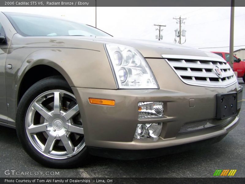 Radiant Bronze / Ebony 2006 Cadillac STS V6