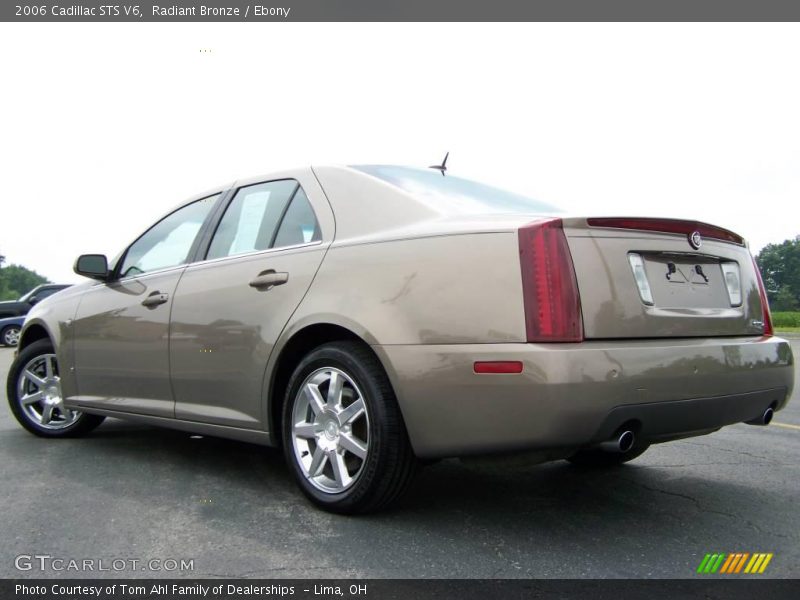 Radiant Bronze / Ebony 2006 Cadillac STS V6