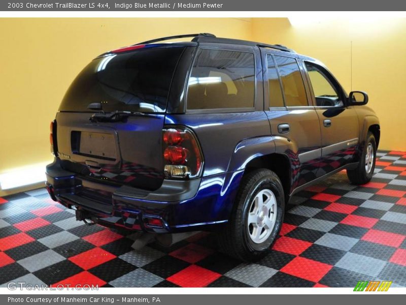 Indigo Blue Metallic / Medium Pewter 2003 Chevrolet TrailBlazer LS 4x4