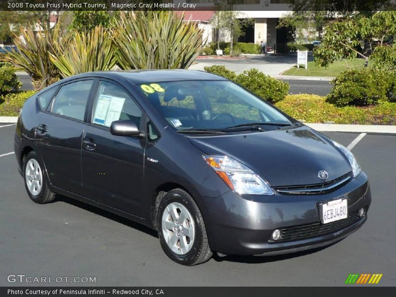 Magnetic Gray Metallic / Gray 2008 Toyota Prius Hybrid Touring