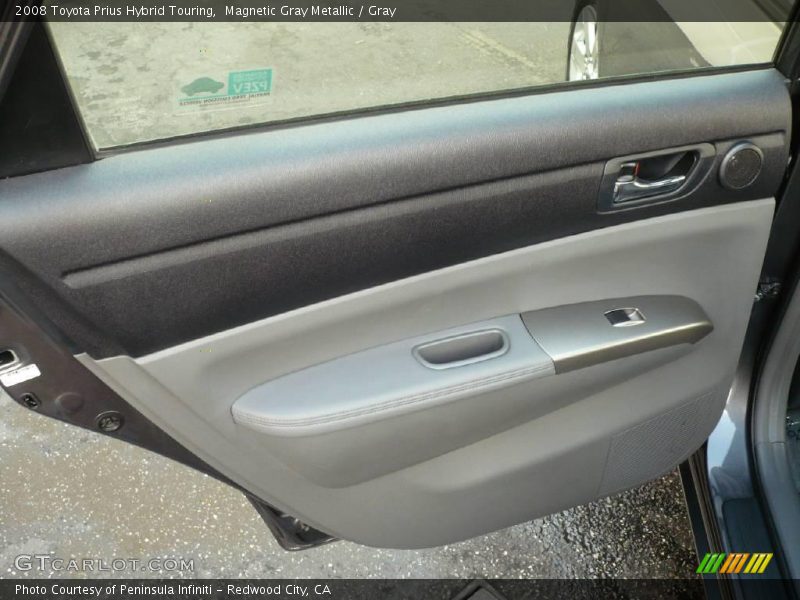 Magnetic Gray Metallic / Gray 2008 Toyota Prius Hybrid Touring