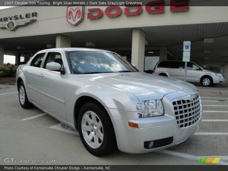 Bright Silver Metallic / Dark Slate Gray/Light Graystone 2007 Chrysler 300 Touring