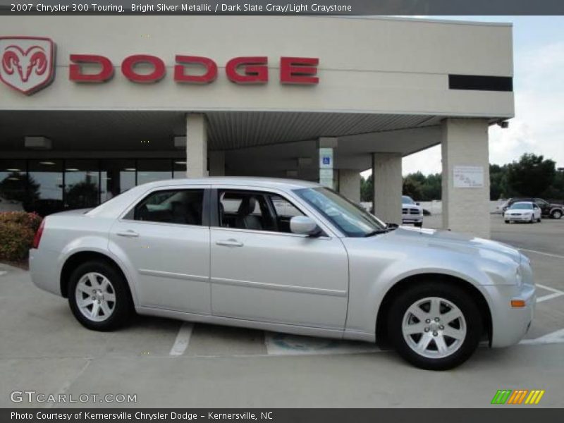 Bright Silver Metallic / Dark Slate Gray/Light Graystone 2007 Chrysler 300 Touring