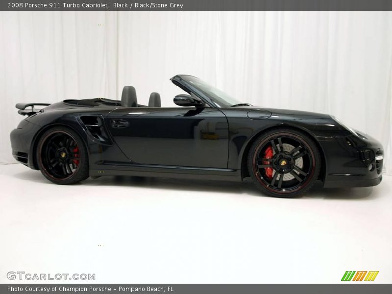  2008 911 Turbo Cabriolet Black