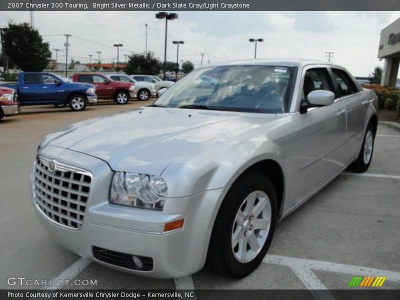 Bright Silver Metallic / Dark Slate Gray/Light Graystone 2007 Chrysler 300 Touring
