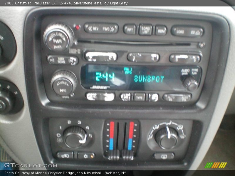 Silverstone Metallic / Light Gray 2005 Chevrolet TrailBlazer EXT LS 4x4