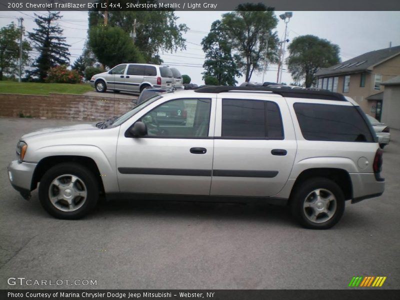 Silverstone Metallic / Light Gray 2005 Chevrolet TrailBlazer EXT LS 4x4