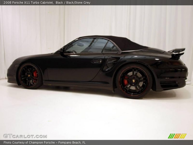  2008 911 Turbo Cabriolet Black