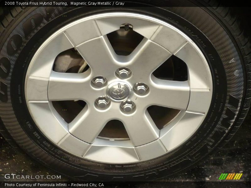 Magnetic Gray Metallic / Gray 2008 Toyota Prius Hybrid Touring