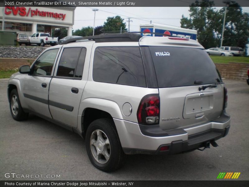 Silverstone Metallic / Light Gray 2005 Chevrolet TrailBlazer EXT LS 4x4