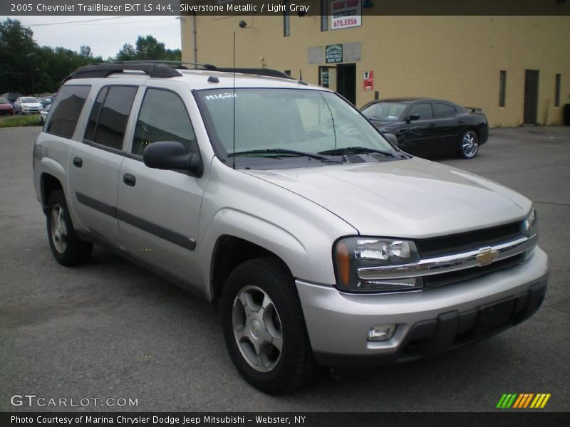 Silverstone Metallic / Light Gray 2005 Chevrolet TrailBlazer EXT LS 4x4