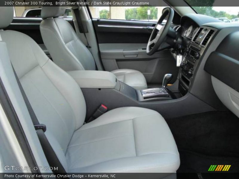Bright Silver Metallic / Dark Slate Gray/Light Graystone 2007 Chrysler 300 Touring