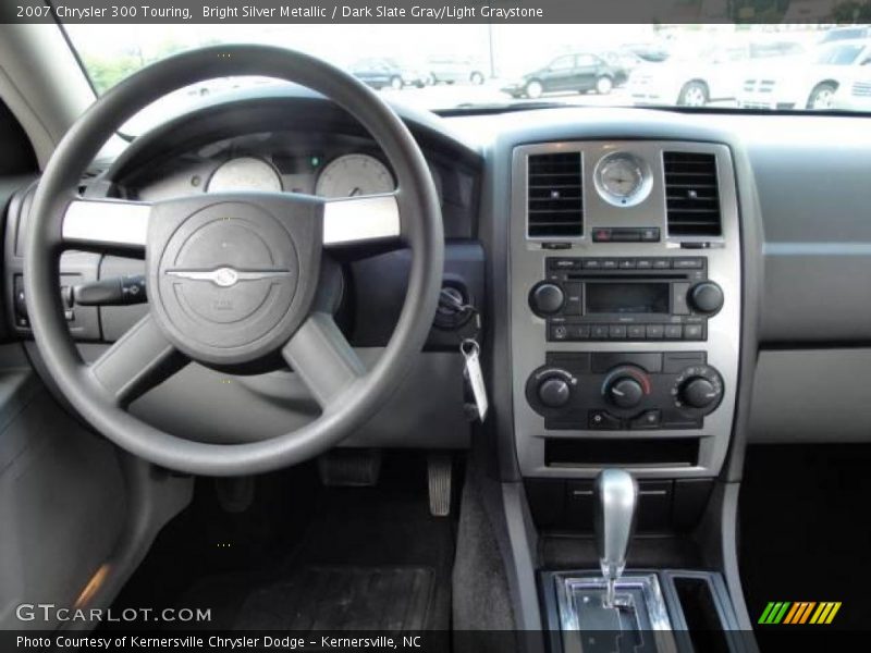 Bright Silver Metallic / Dark Slate Gray/Light Graystone 2007 Chrysler 300 Touring