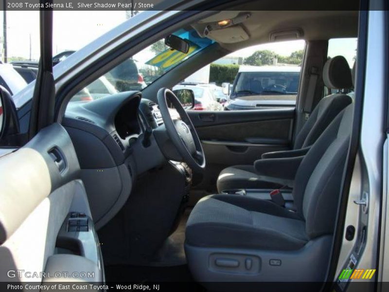 Silver Shadow Pearl / Stone 2008 Toyota Sienna LE