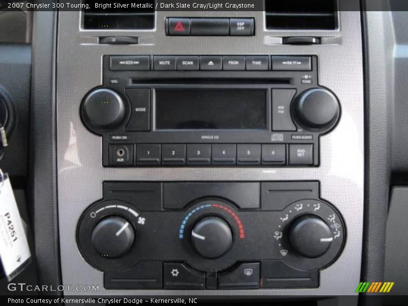 Bright Silver Metallic / Dark Slate Gray/Light Graystone 2007 Chrysler 300 Touring