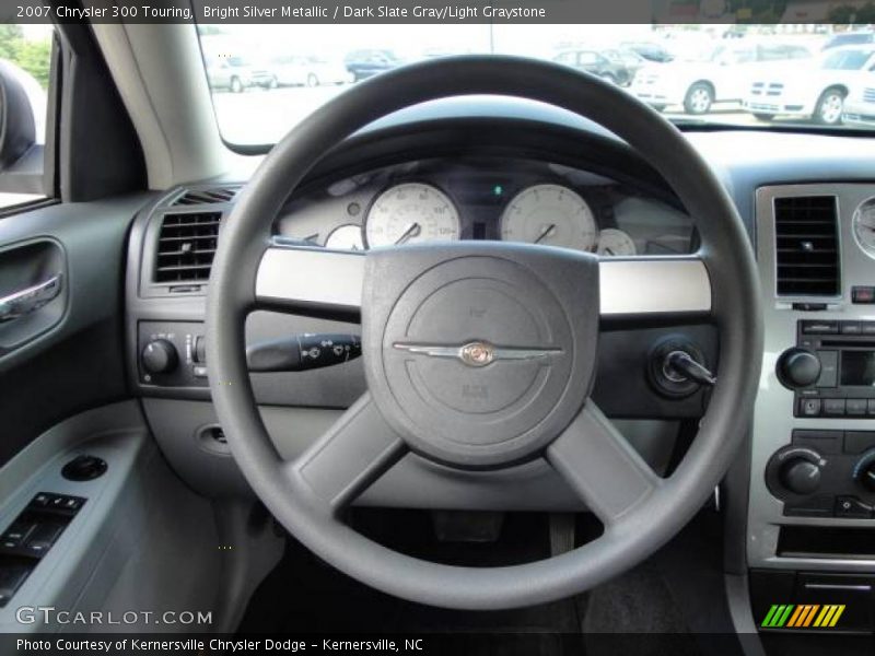 Bright Silver Metallic / Dark Slate Gray/Light Graystone 2007 Chrysler 300 Touring
