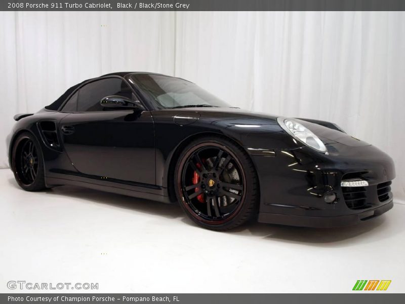  2008 911 Turbo Cabriolet Black