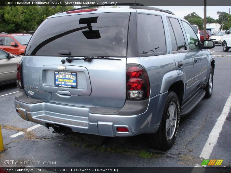 Silver Blue Metallic / Light Gray 2006 Chevrolet TrailBlazer LS 4x4