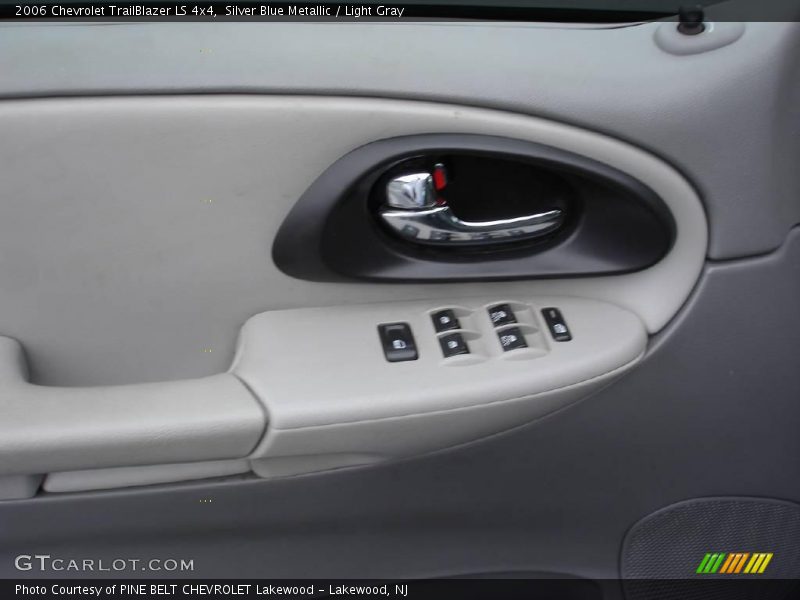 Silver Blue Metallic / Light Gray 2006 Chevrolet TrailBlazer LS 4x4