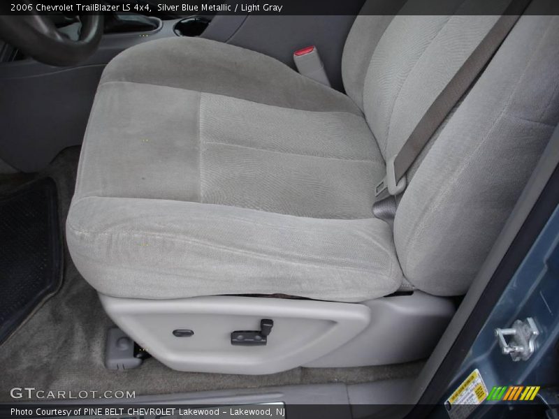 Silver Blue Metallic / Light Gray 2006 Chevrolet TrailBlazer LS 4x4