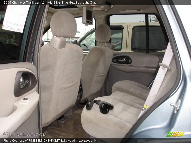 Silver Blue Metallic / Light Gray 2006 Chevrolet TrailBlazer LS 4x4