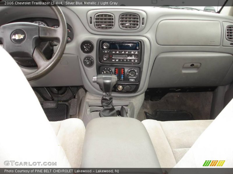 Silver Blue Metallic / Light Gray 2006 Chevrolet TrailBlazer LS 4x4