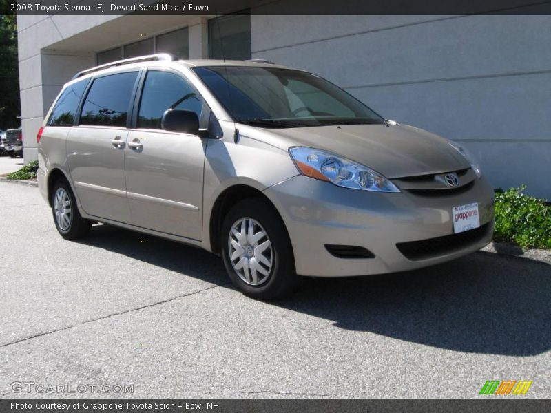 Desert Sand Mica / Fawn 2008 Toyota Sienna LE