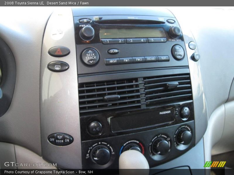 Desert Sand Mica / Fawn 2008 Toyota Sienna LE