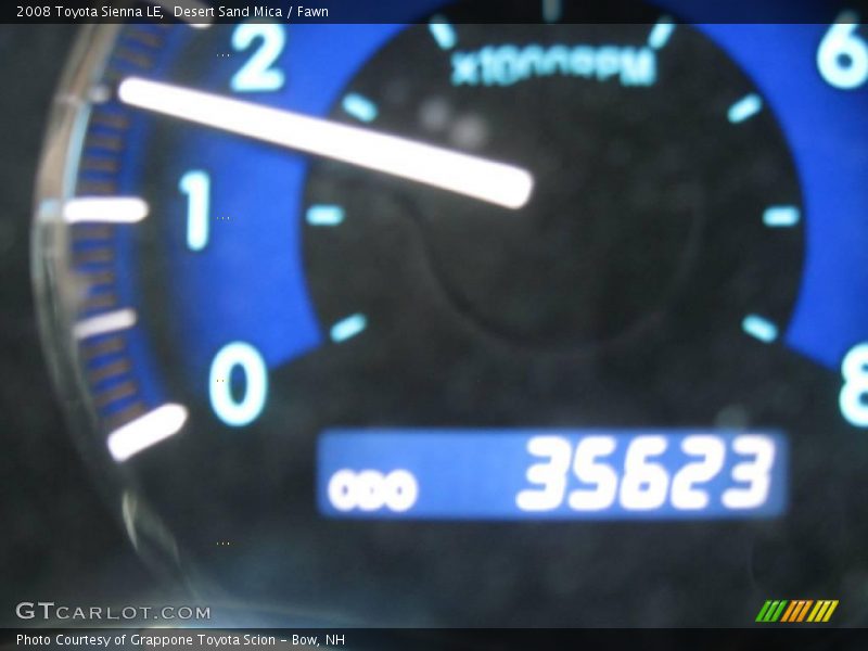 Desert Sand Mica / Fawn 2008 Toyota Sienna LE