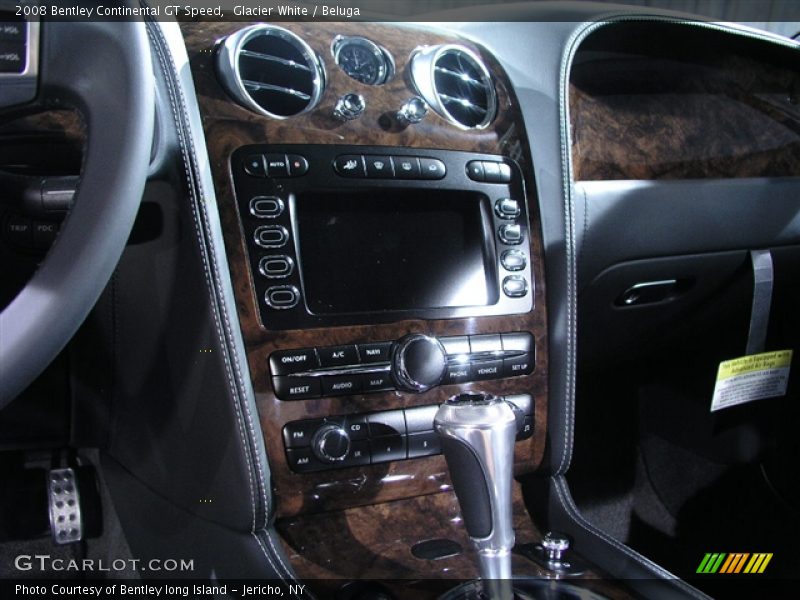 Glacier White / Beluga 2008 Bentley Continental GT Speed
